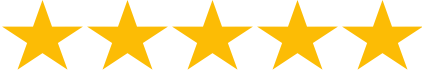 star rating 5 stars on Google